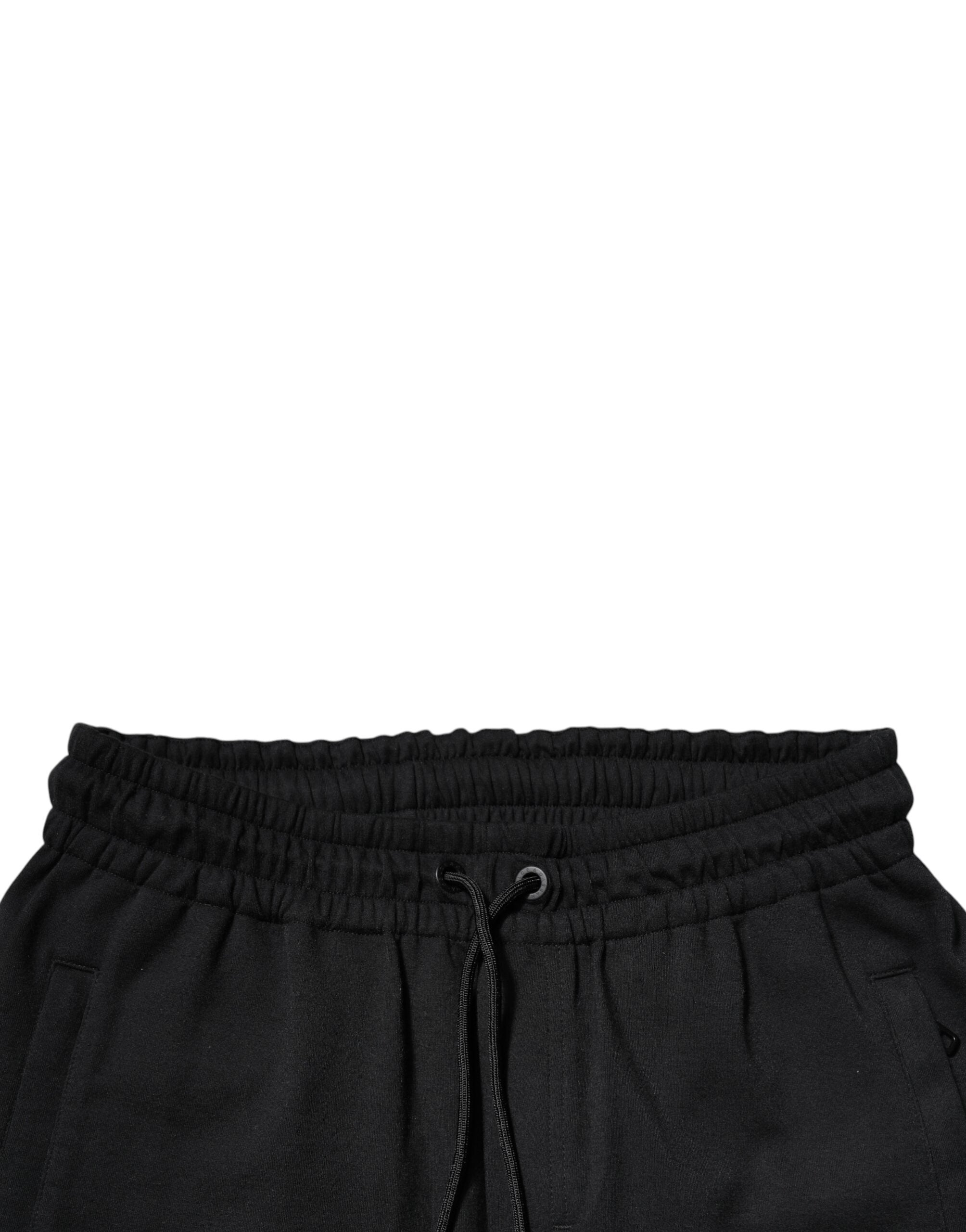 Dolce & Gabbana Black Cotton Jogger Jogging Men's Pants (Pre-Owned)