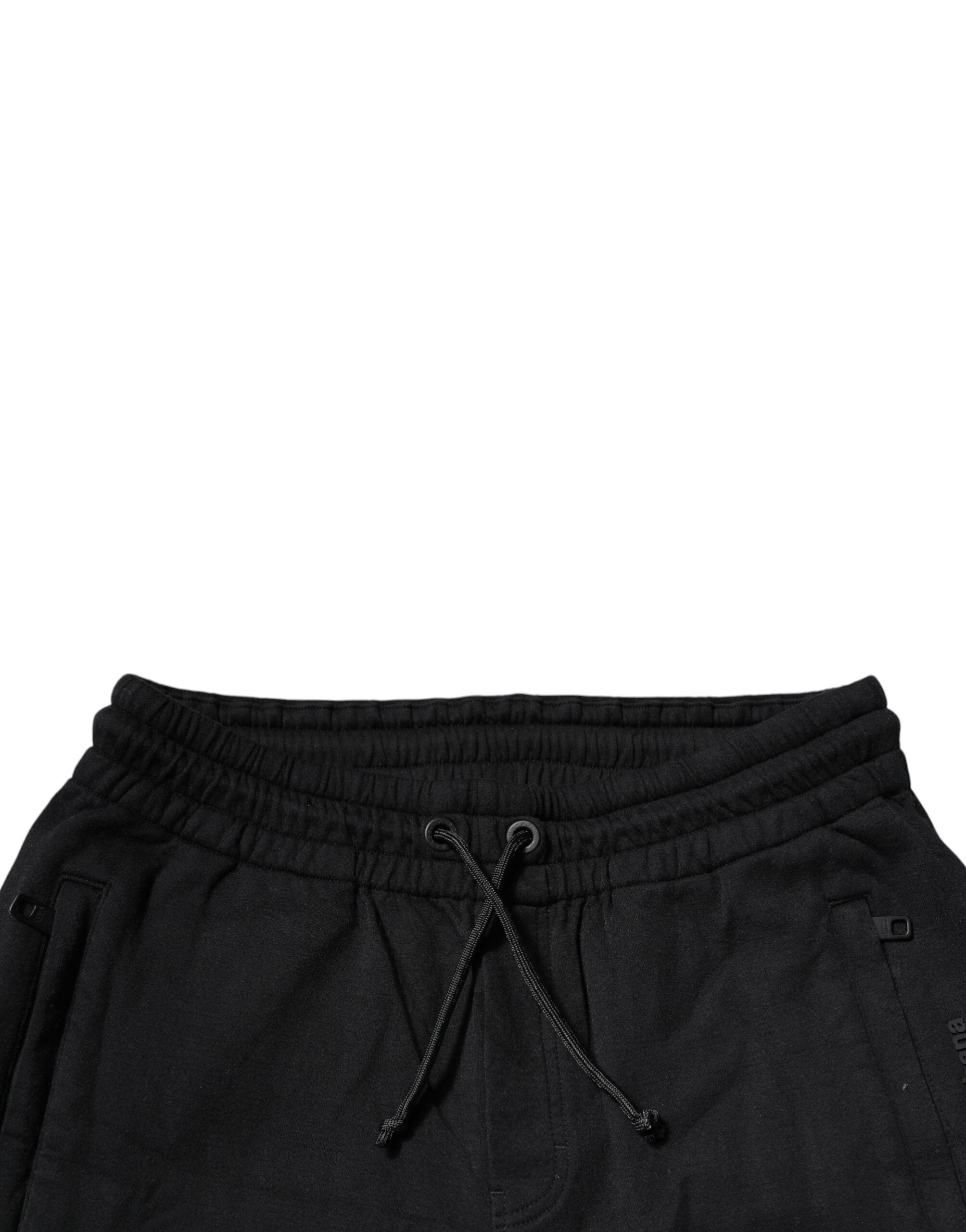 Dolce & Gabbana Black Cotton Jogger Jogging Men's Pants (Pre-Owned)
