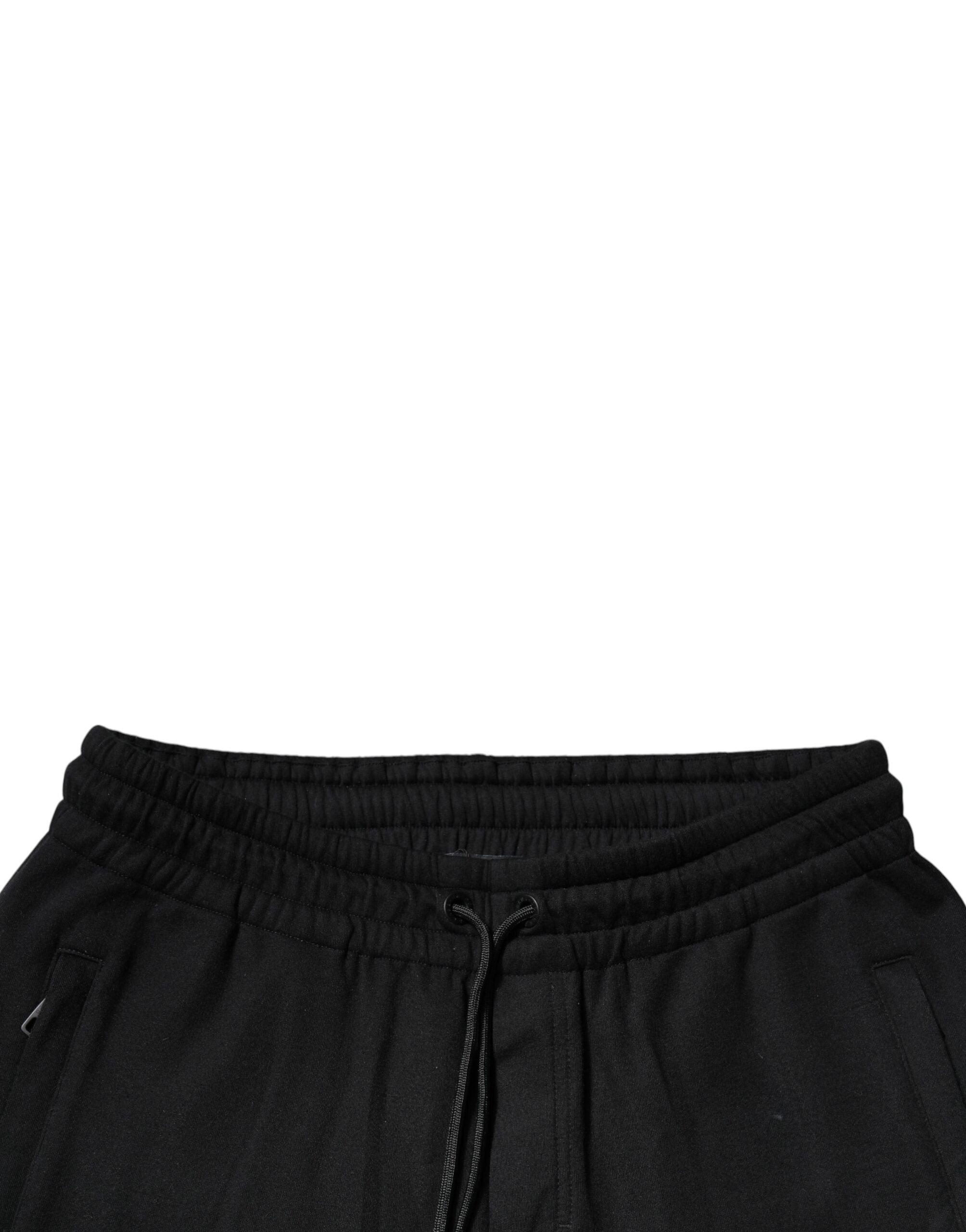 Dolce & Gabbana Black Cotton Jogger Jogging Men's Pants (Pre-Owned)