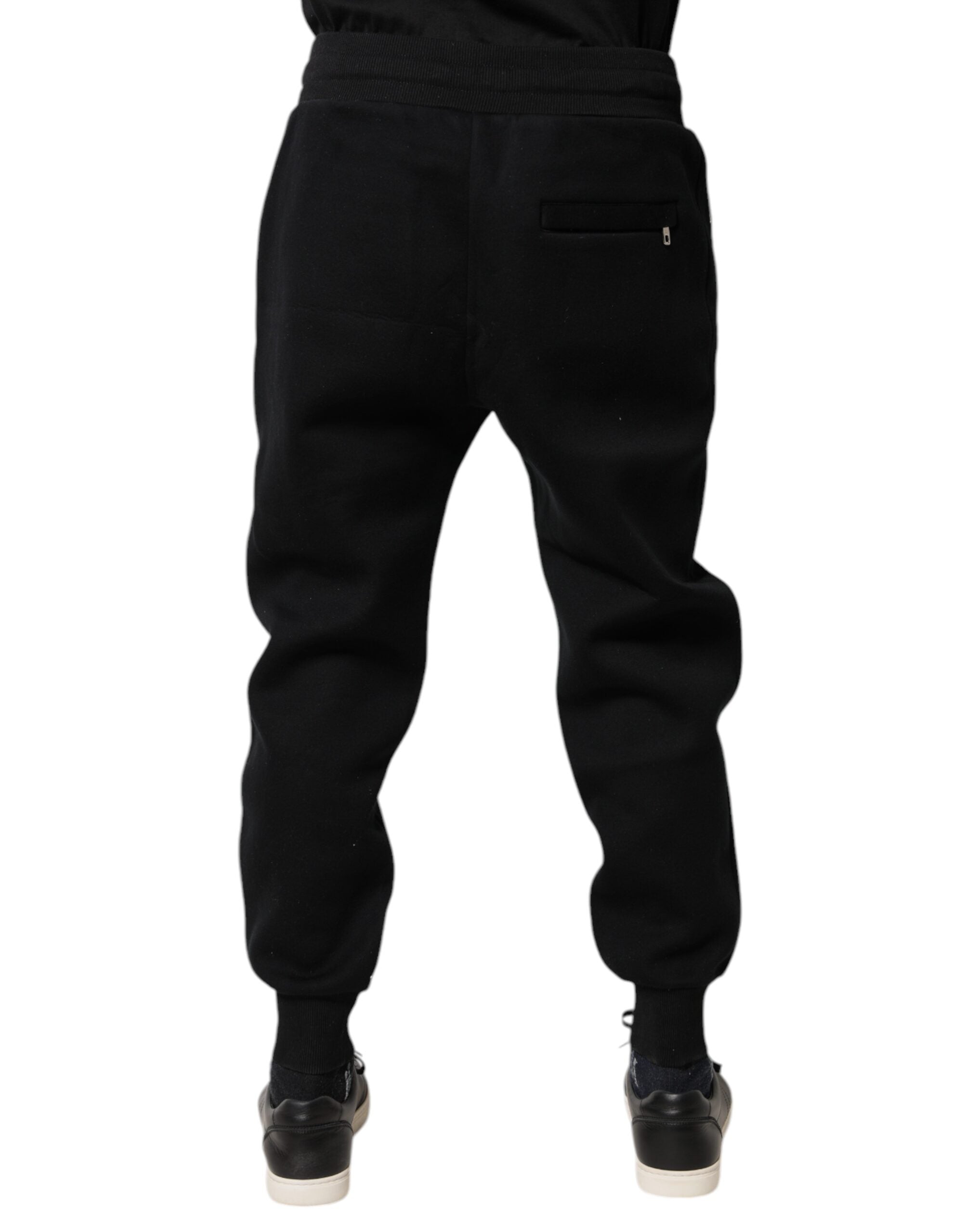 Dolce & Gabbana Black Modal Jogger Jogging Men's Pants (Pre-Owned)