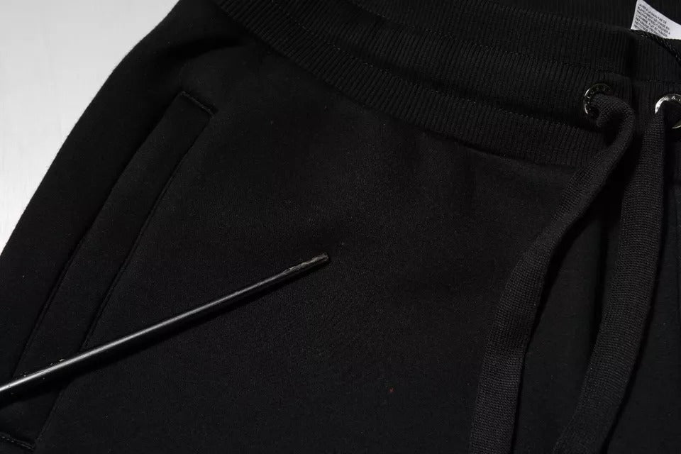 Dolce & Gabbana Black Modal Jogger Jogging Men's Pants (Pre-Owned)