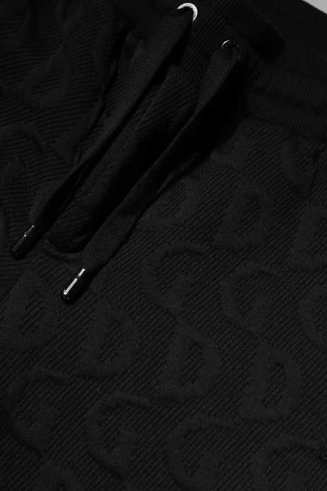 Dolce & Gabbana Black Logo Monogram Jogger SweatMen's Men's Pants (Pre-Owned)
