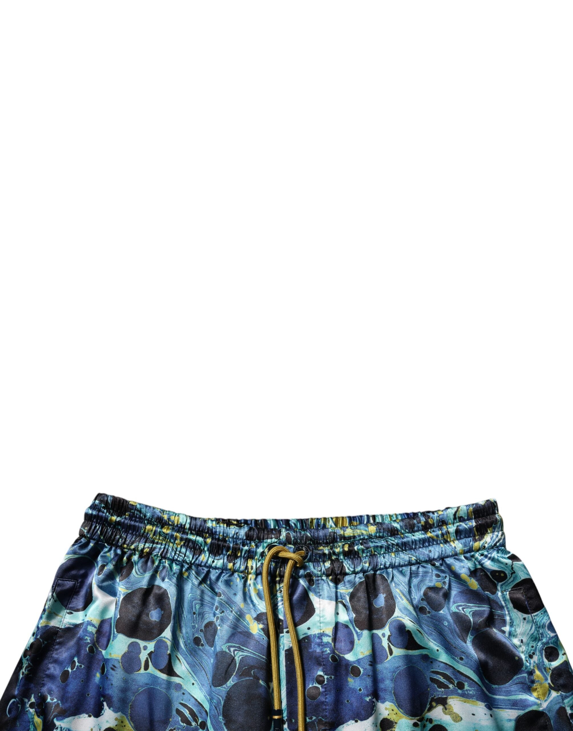 Dolce & Gabbana Multicolor Marble Print Jogger Men SweatMen's Men's Pants