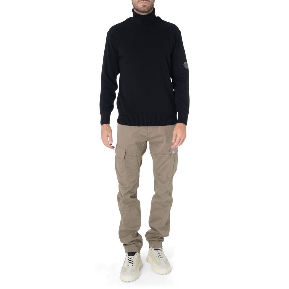 C.P. Company Black Wool Men's Sweater