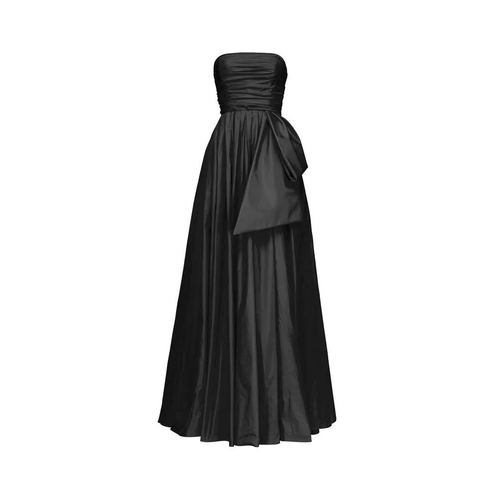 PINKO Black Elastane Women's Dress