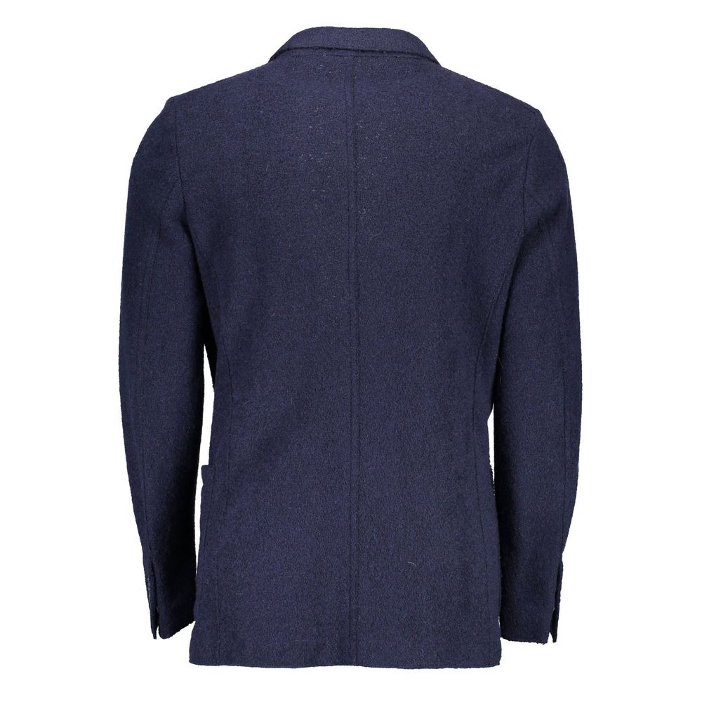 Gant Blue Wool Men's Blazer