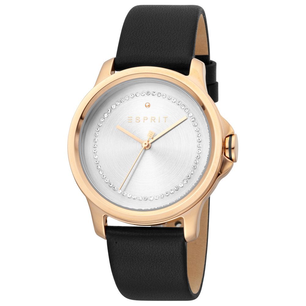 Esprit Rose Gold Leather Women's Watch
