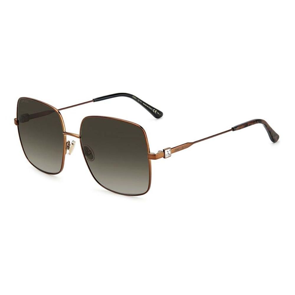 Jimmy Choo Brown Metal Women's Sunglasses