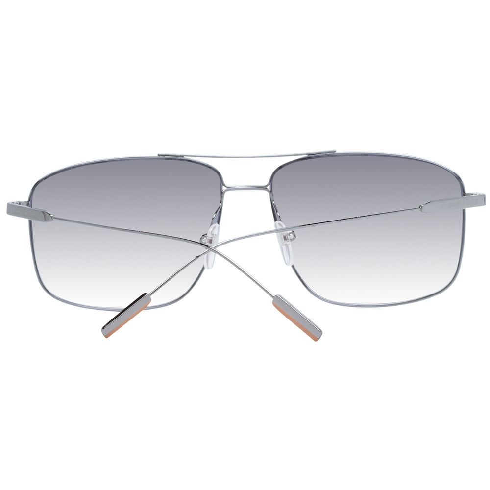Ermenegildo Zegna Gray Metal Men's Sunglasses