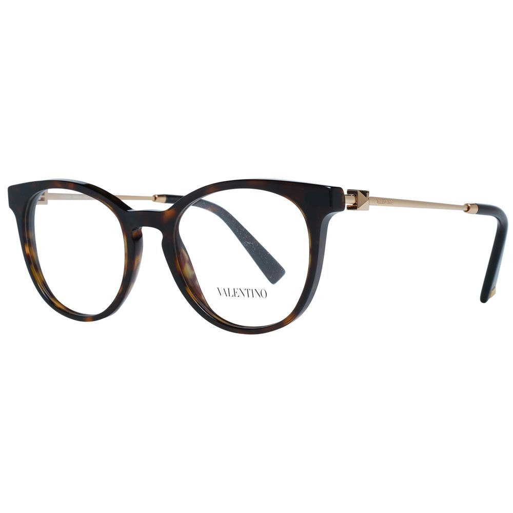 Valentino Brown Metal Women's Frames