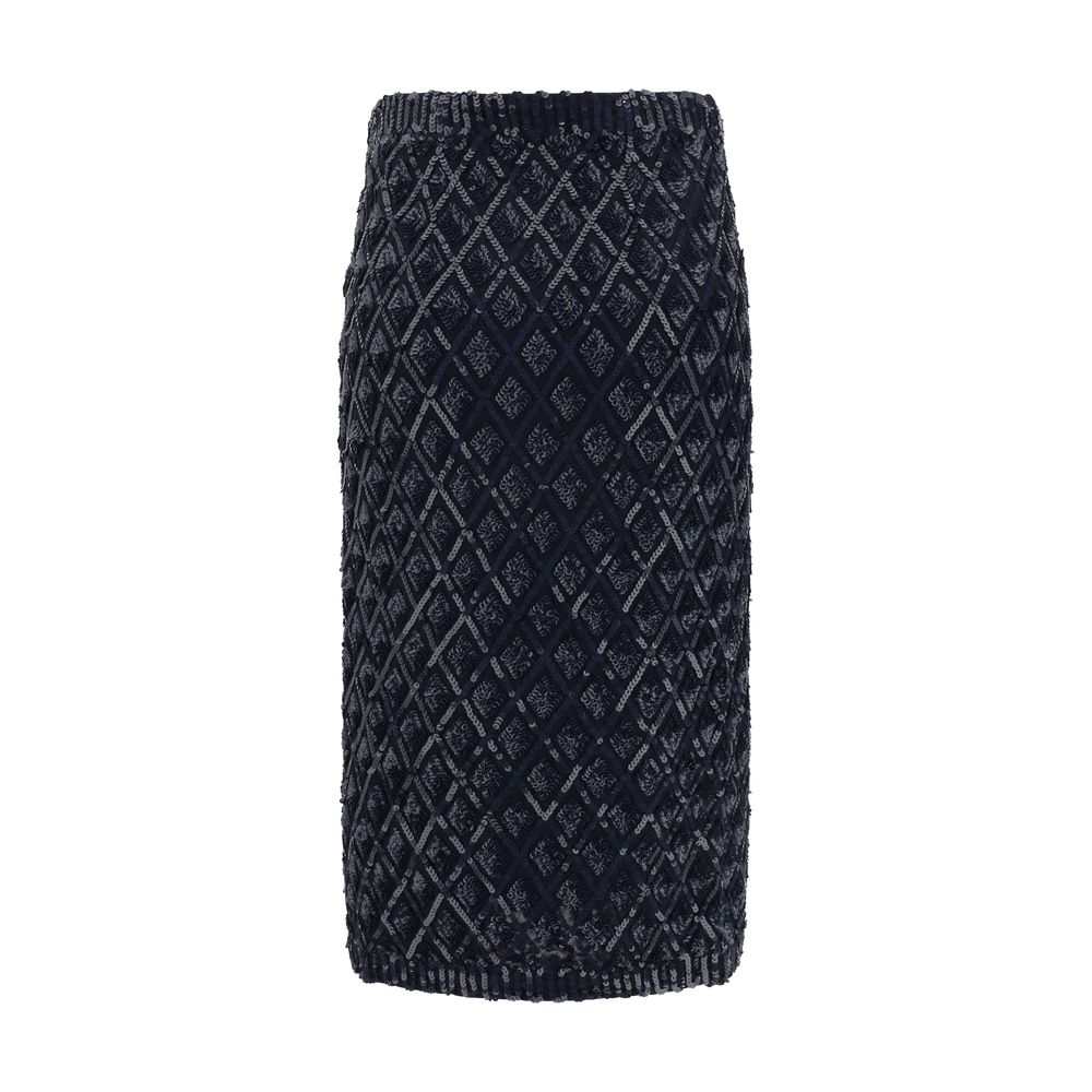 P.A.R.O.S.H. Sequined midi Women's Skirt