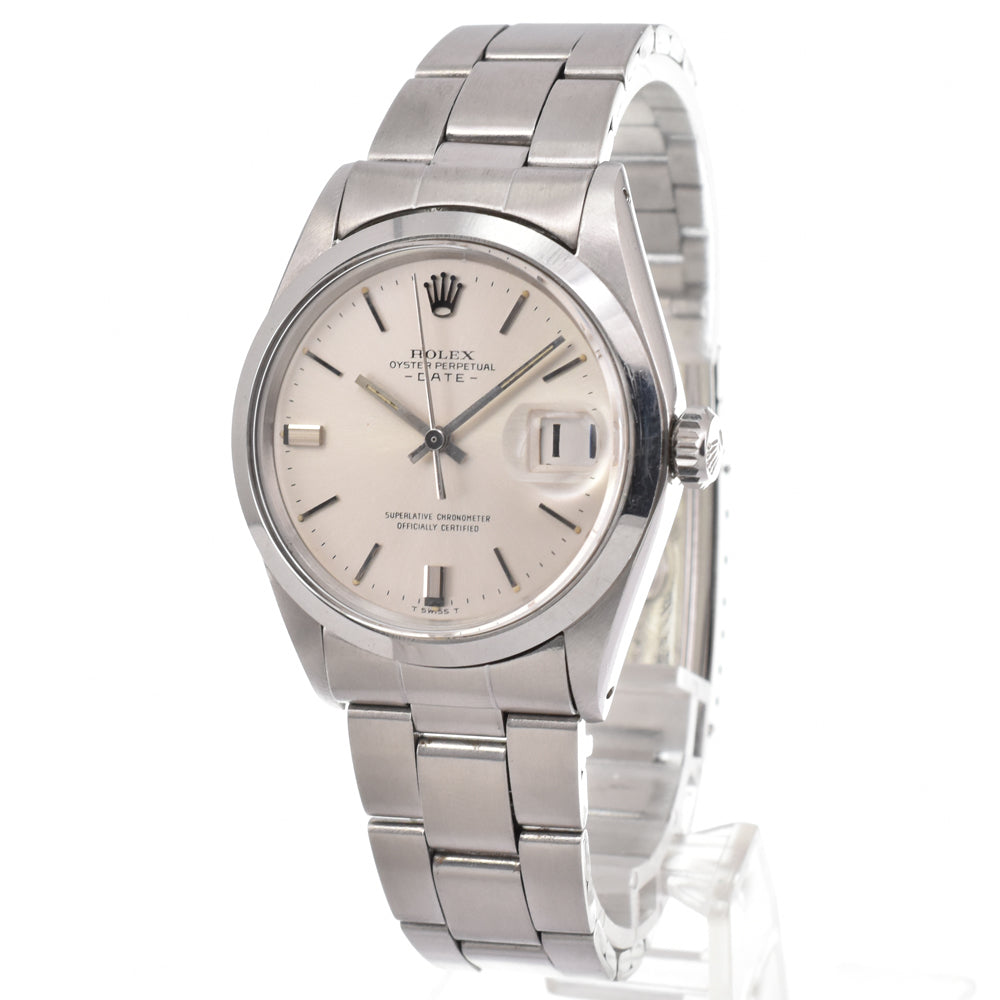 Rolex Oyster Perpetual Date Automatic Stainless Steel Watch (Pre-Owned)