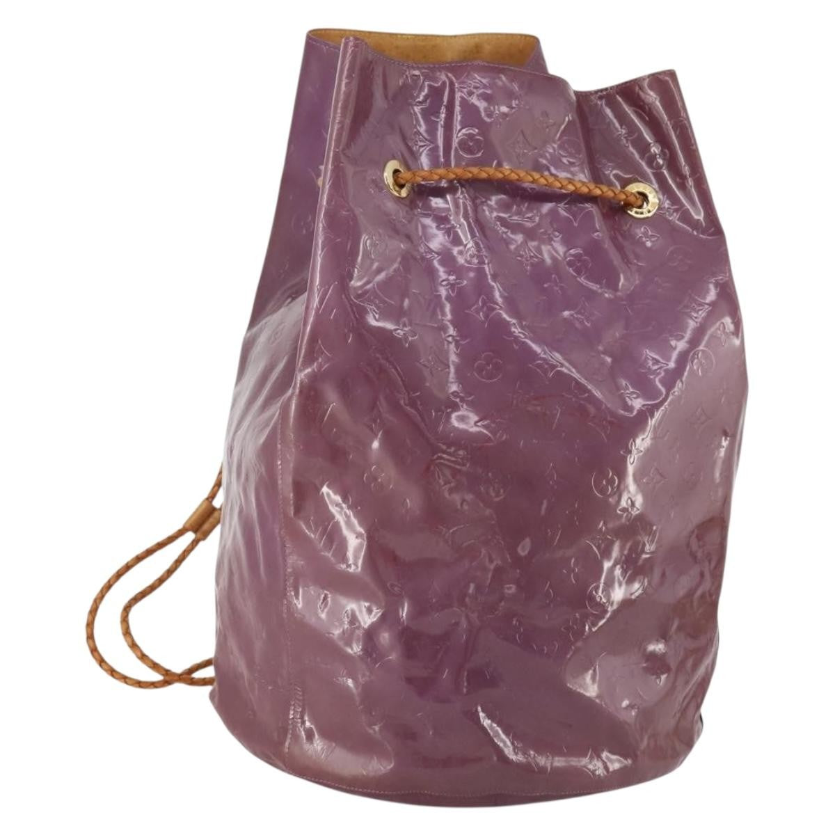 Louis Vuitton Morton Patent Leather Purple Patent_Leather Shoulder Bag Bag (Pre-Owned)