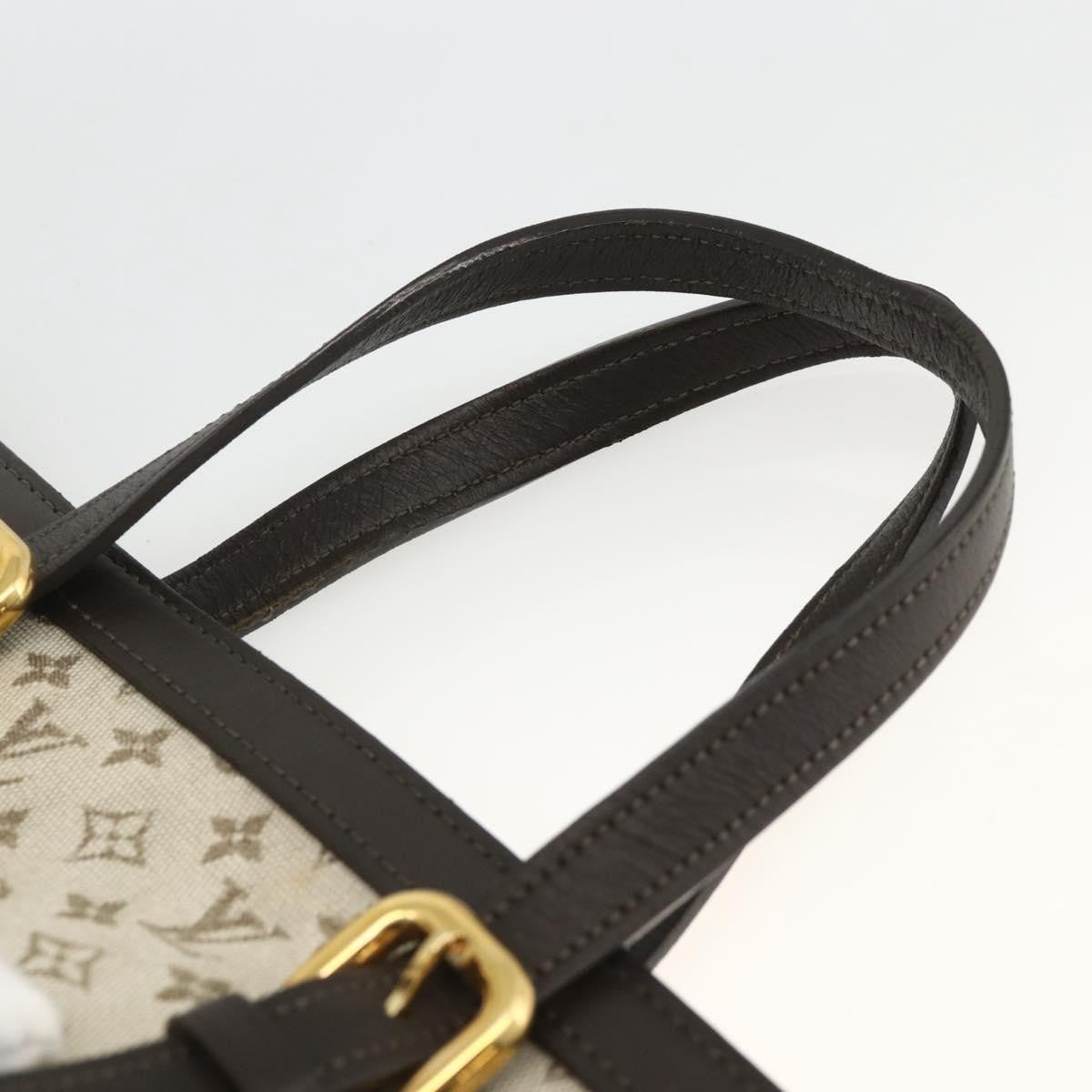 Louis Vuitton Francoise Mini Lin Khaki Canvas Tote Bag Bag (Pre-Owned)