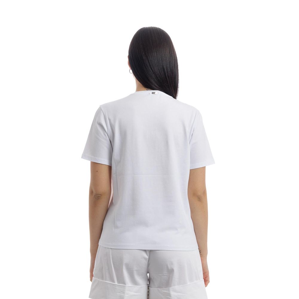 Herno White Cotton Tops & Women's T-Shirt