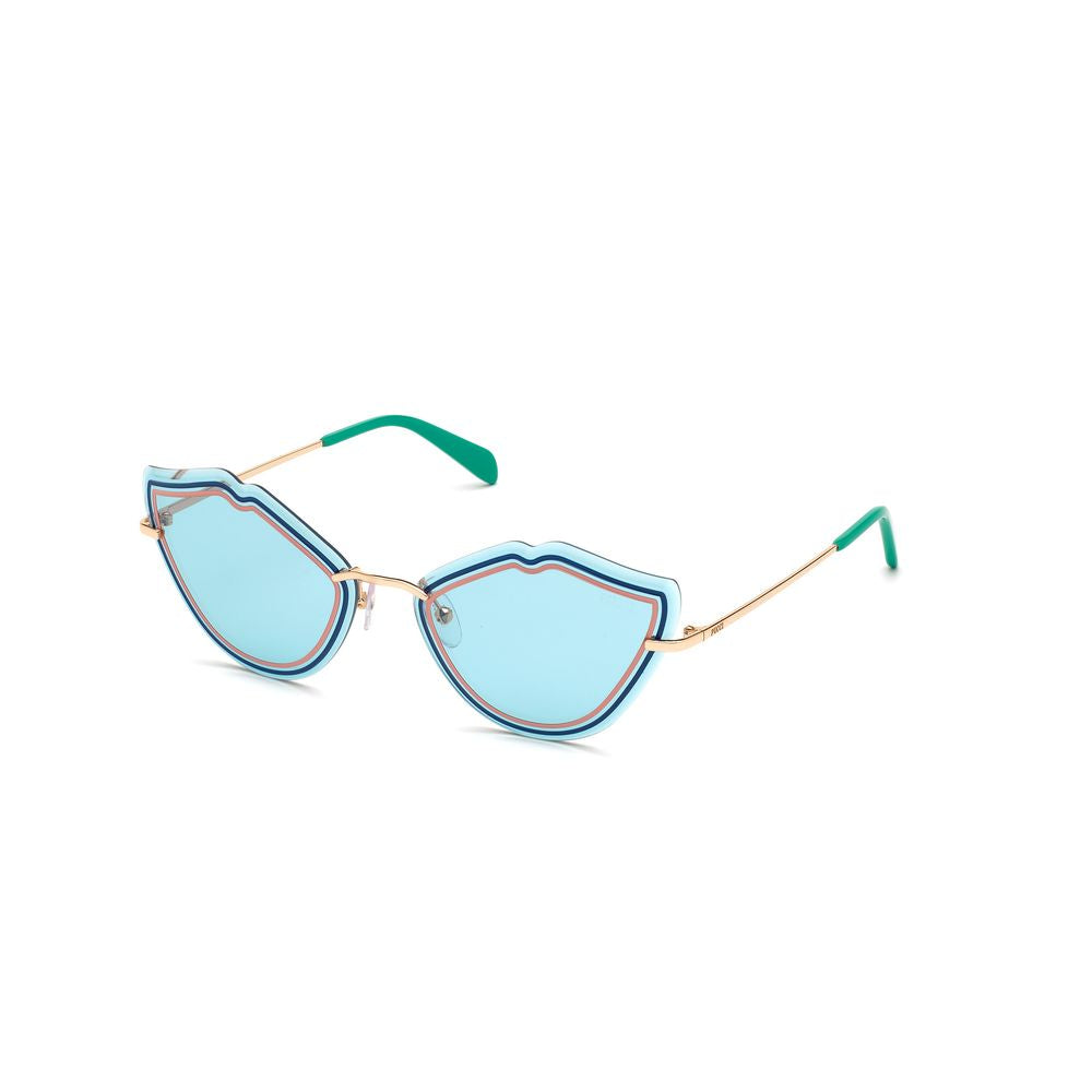 Emilio Pucci Multicolor Metal Women's Sunglasses