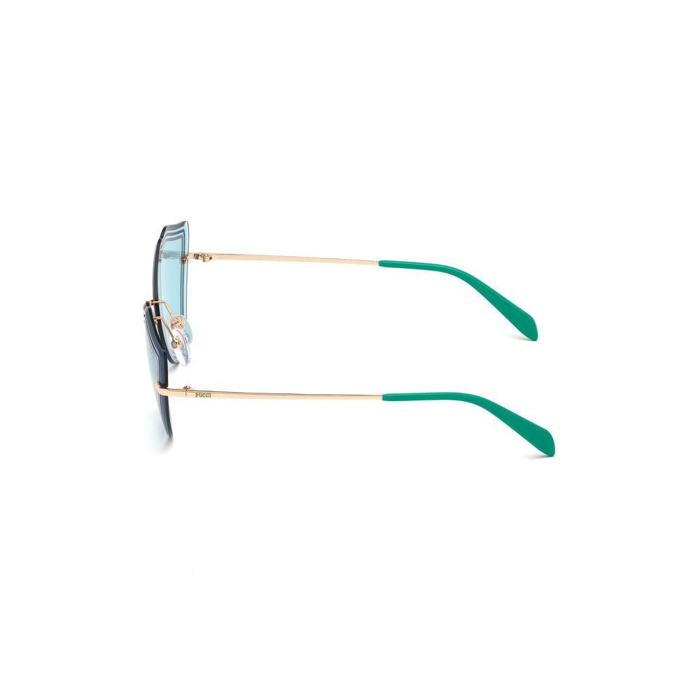 Emilio Pucci Multicolor Metal Women's Sunglasses