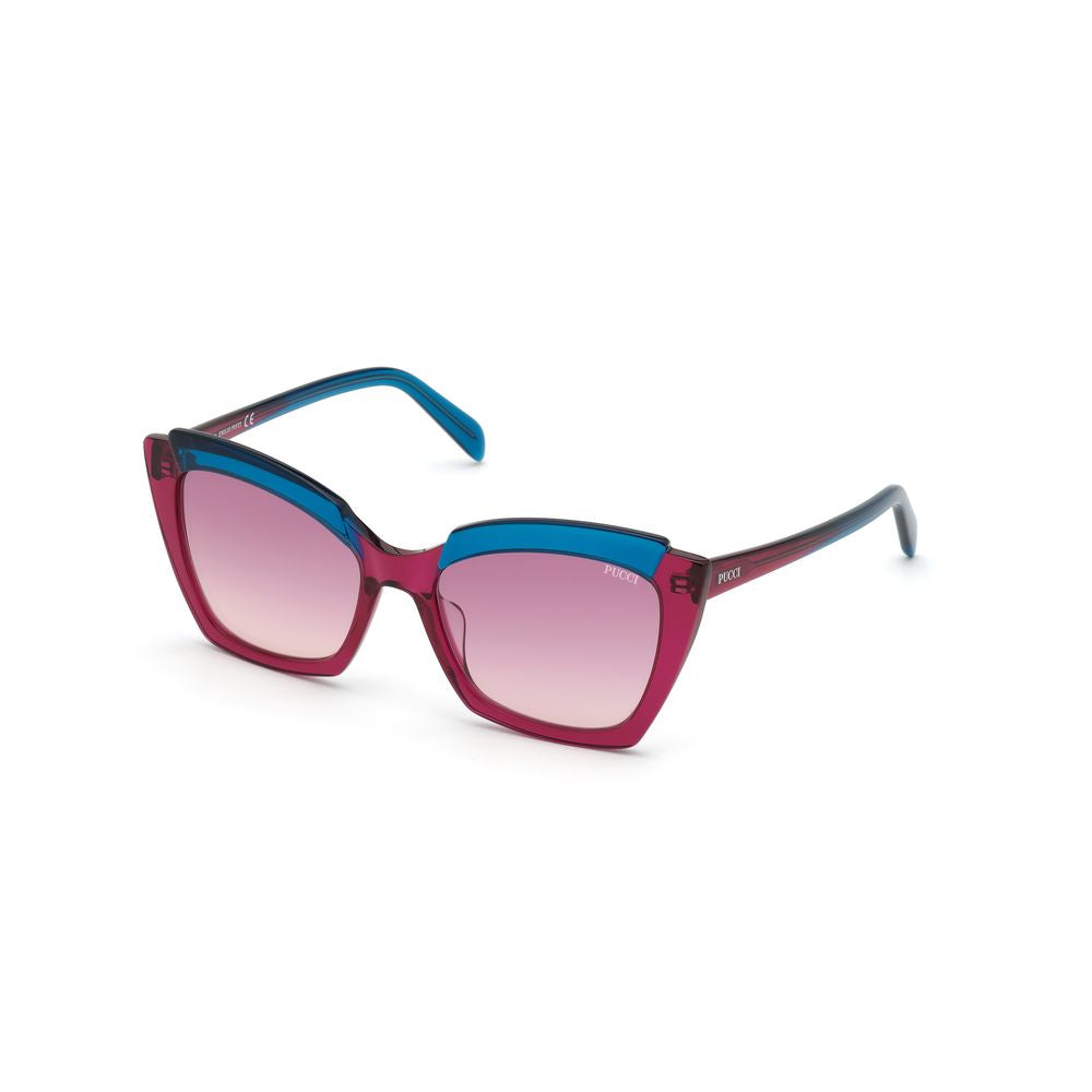 Emilio Pucci Multicolor Acetate Women's Sunglasses