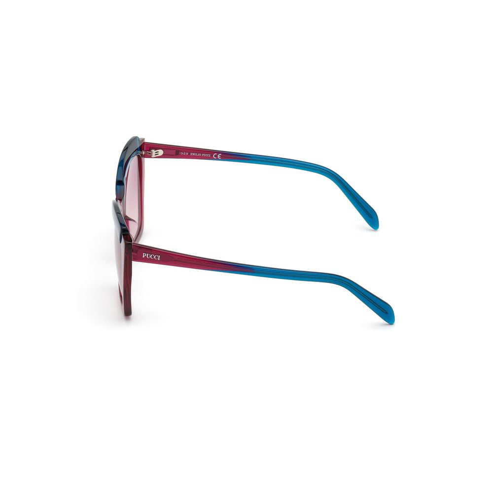 Emilio Pucci Multicolor Acetate Women's Sunglasses