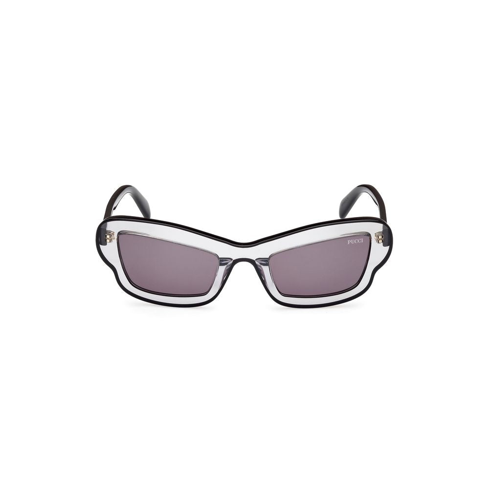 Emilio Pucci Gray Acetate Women's Sunglasses