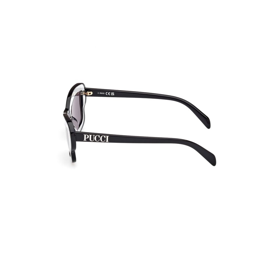 Emilio Pucci Gray Acetate Women's Sunglasses