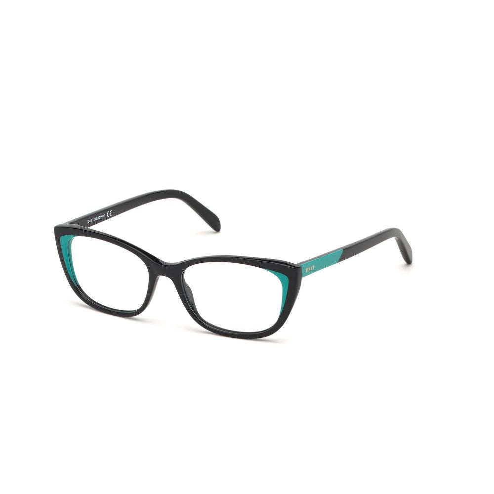 Emilio Pucci Black Acetate Women's Frames