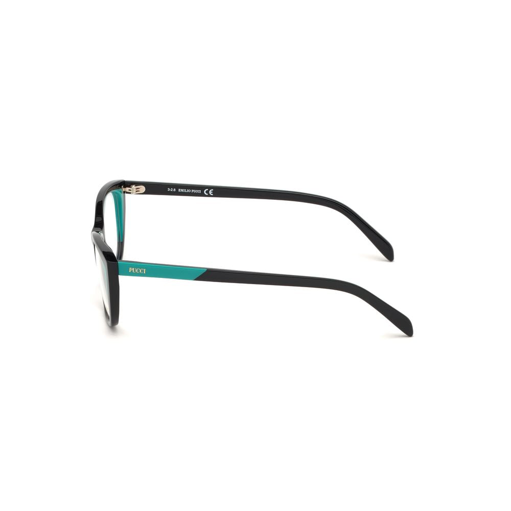 Emilio Pucci Black Acetate Women's Frames