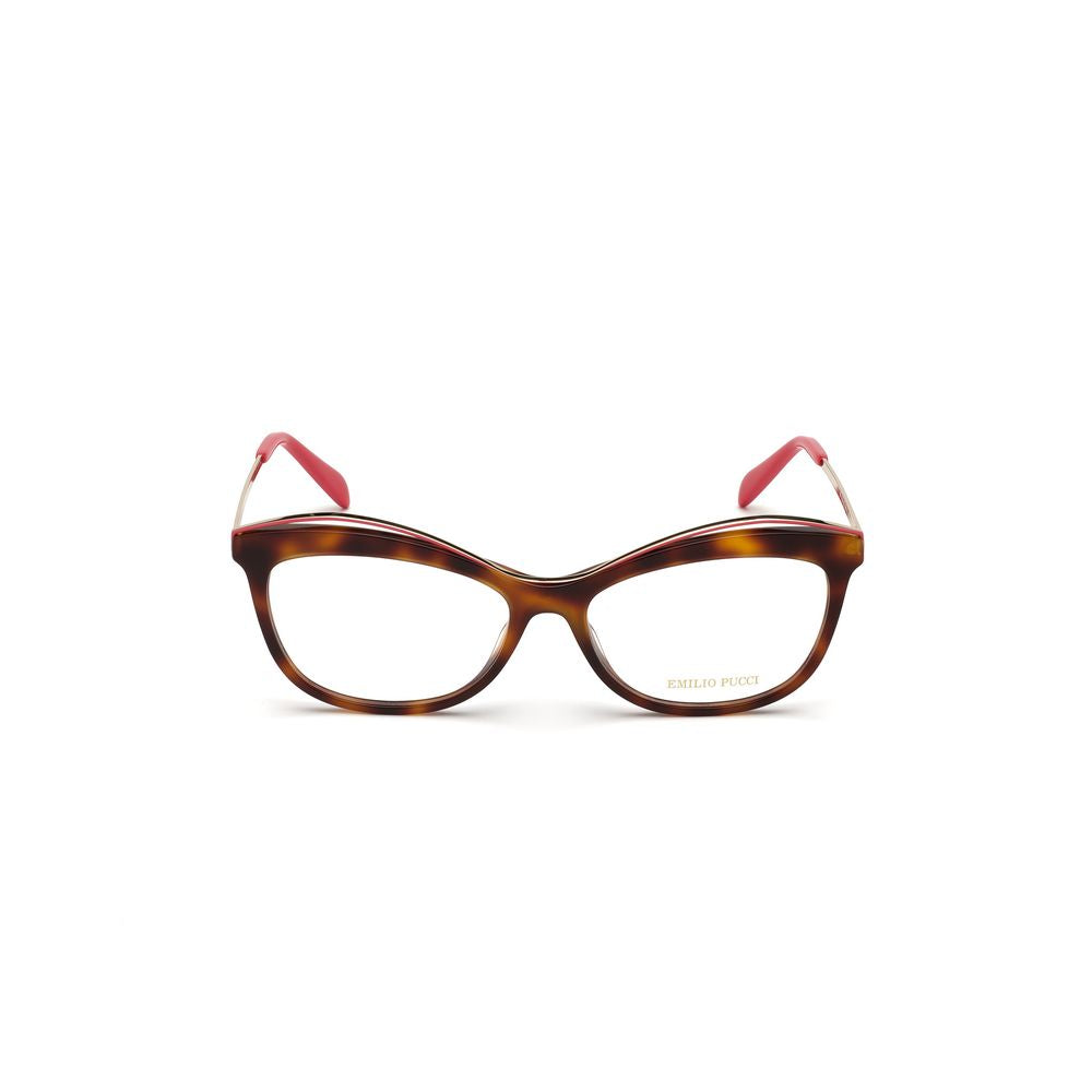 Emilio Pucci Brown Acetate Women's Frames