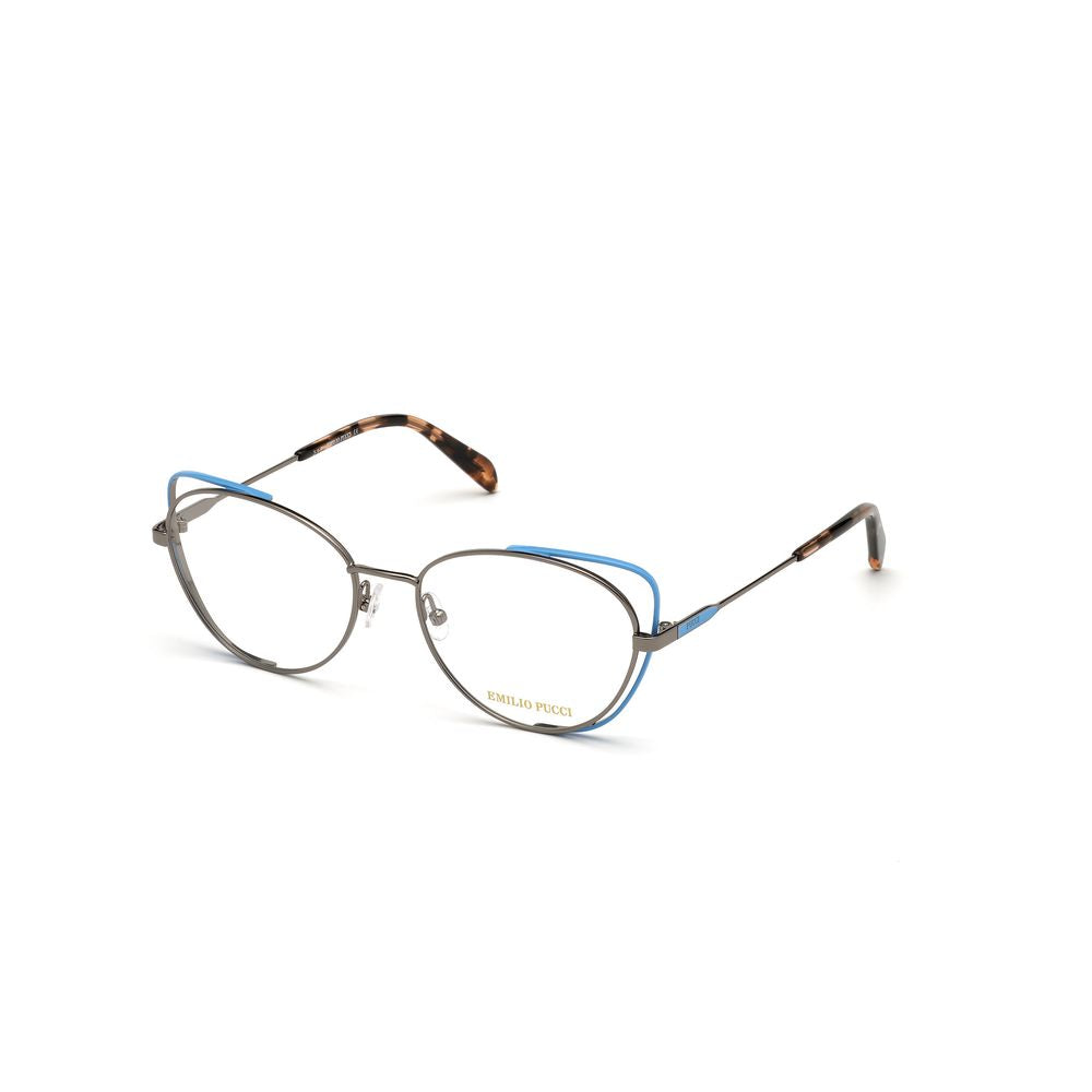 Emilio Pucci Gray Metal Women's Frames