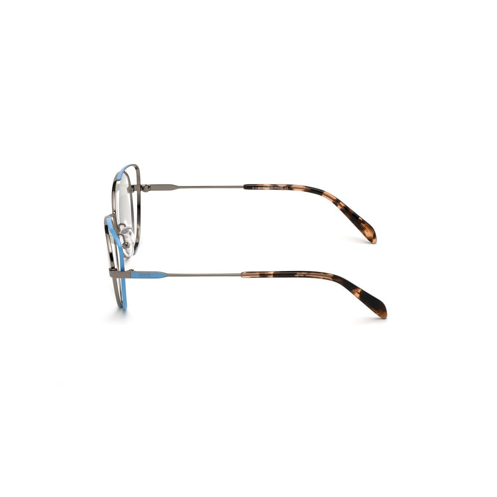 Emilio Pucci Gray Metal Women's Frames