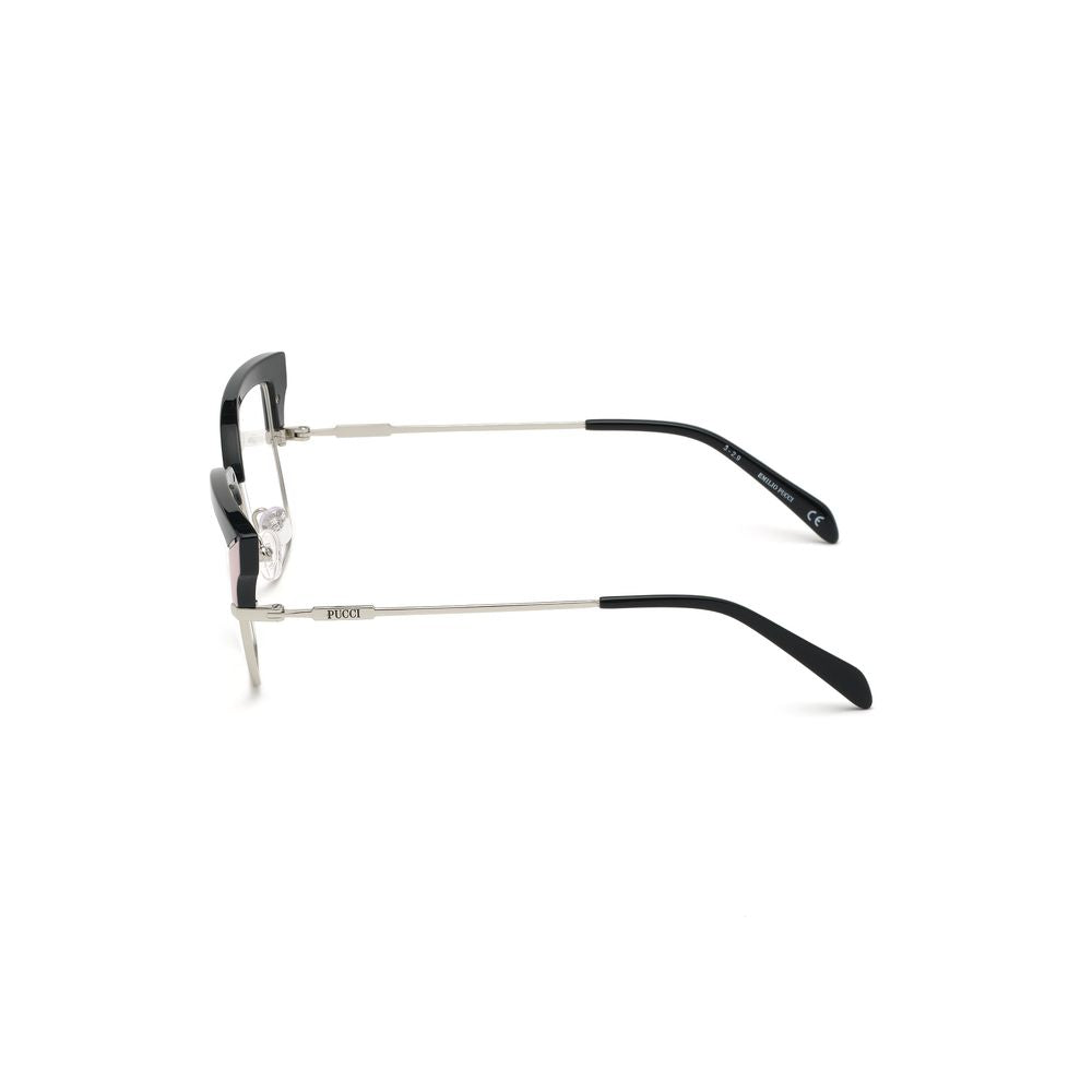 Emilio Pucci Black Metal Women's Frames