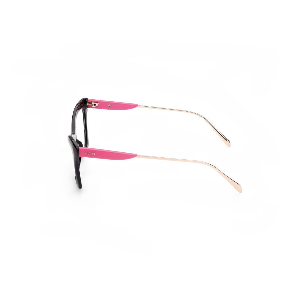 Emilio Pucci Black Acetate Women's Frames