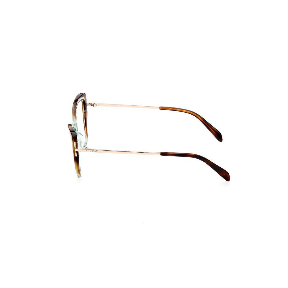 Emilio Pucci Green Acetate Women's Frames