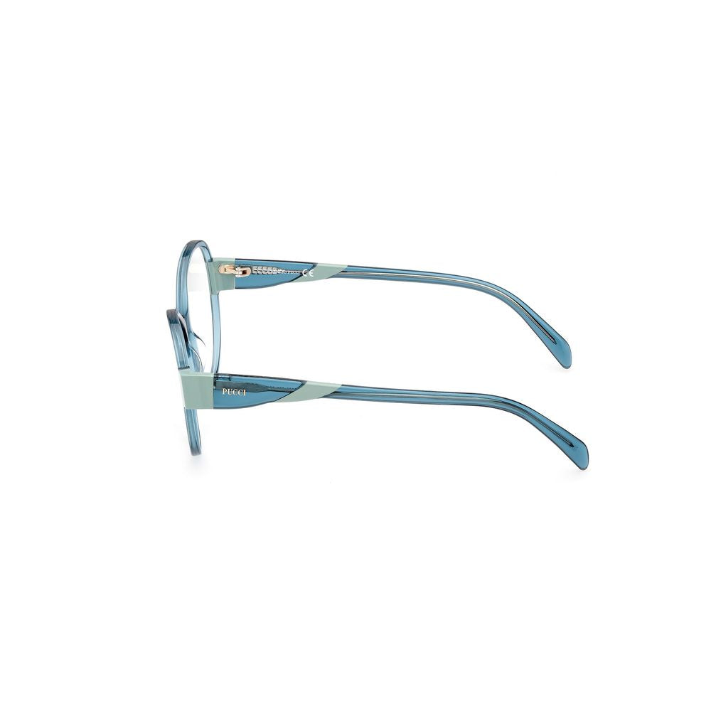 Emilio Pucci Green Acetate Women's Frames