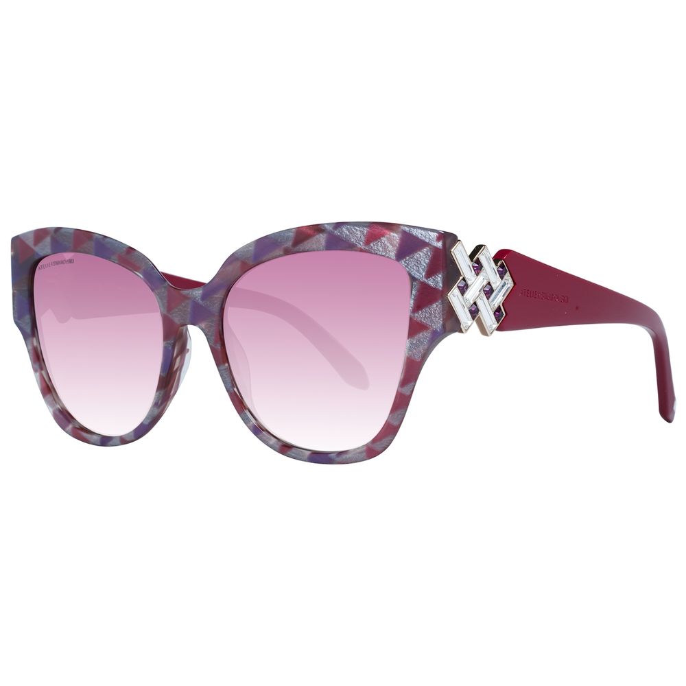 Atelier Swarovski Red Plastic Women's Sunglasses