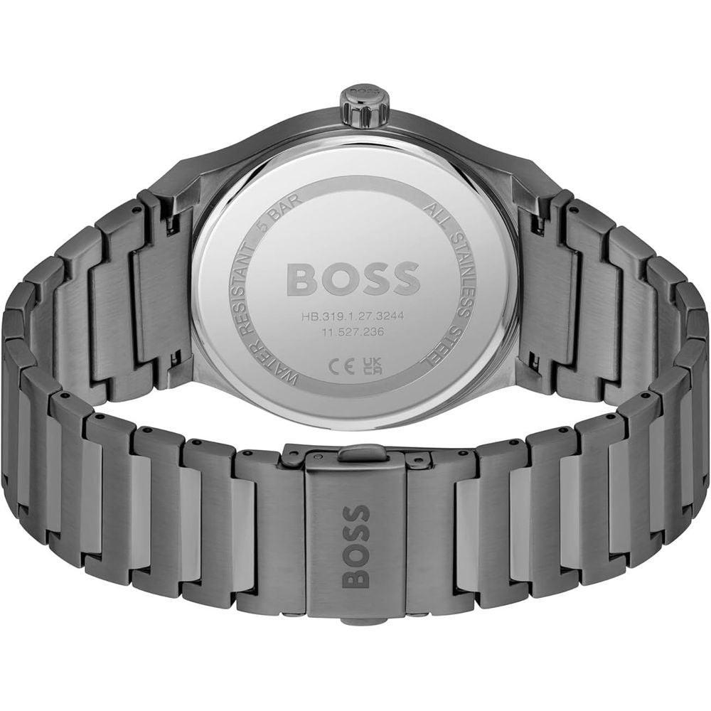 Hugo Boss Gray Stainless Steel Men's Watch
