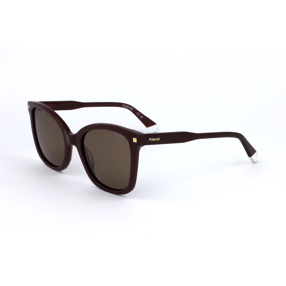Polaroid Red Acetate Women's Sunglasses