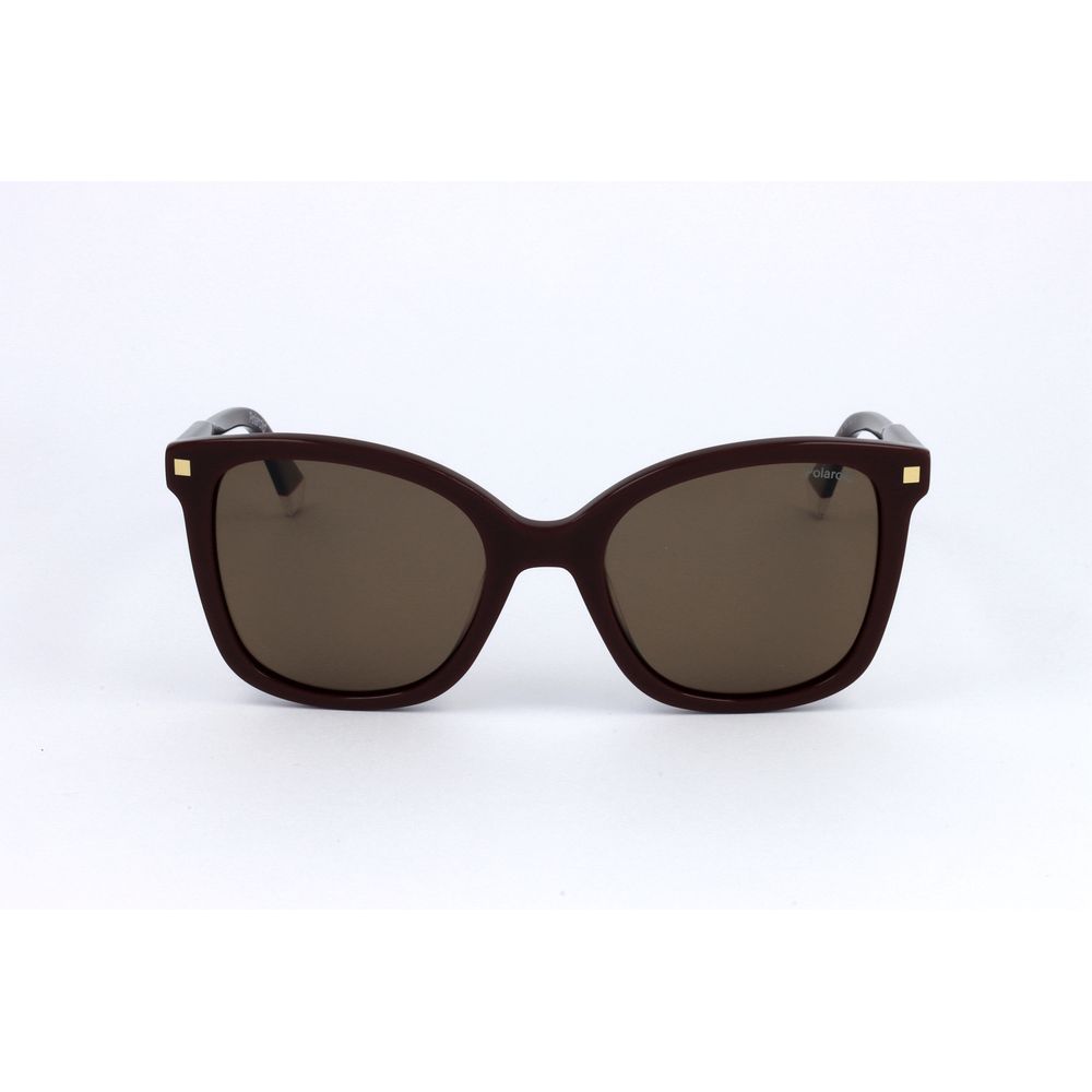 Polaroid Red Acetate Women's Sunglasses