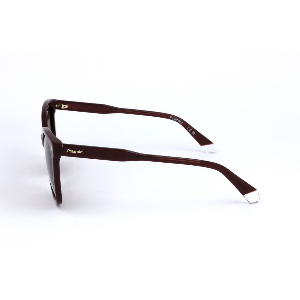 Polaroid Red Acetate Women's Sunglasses