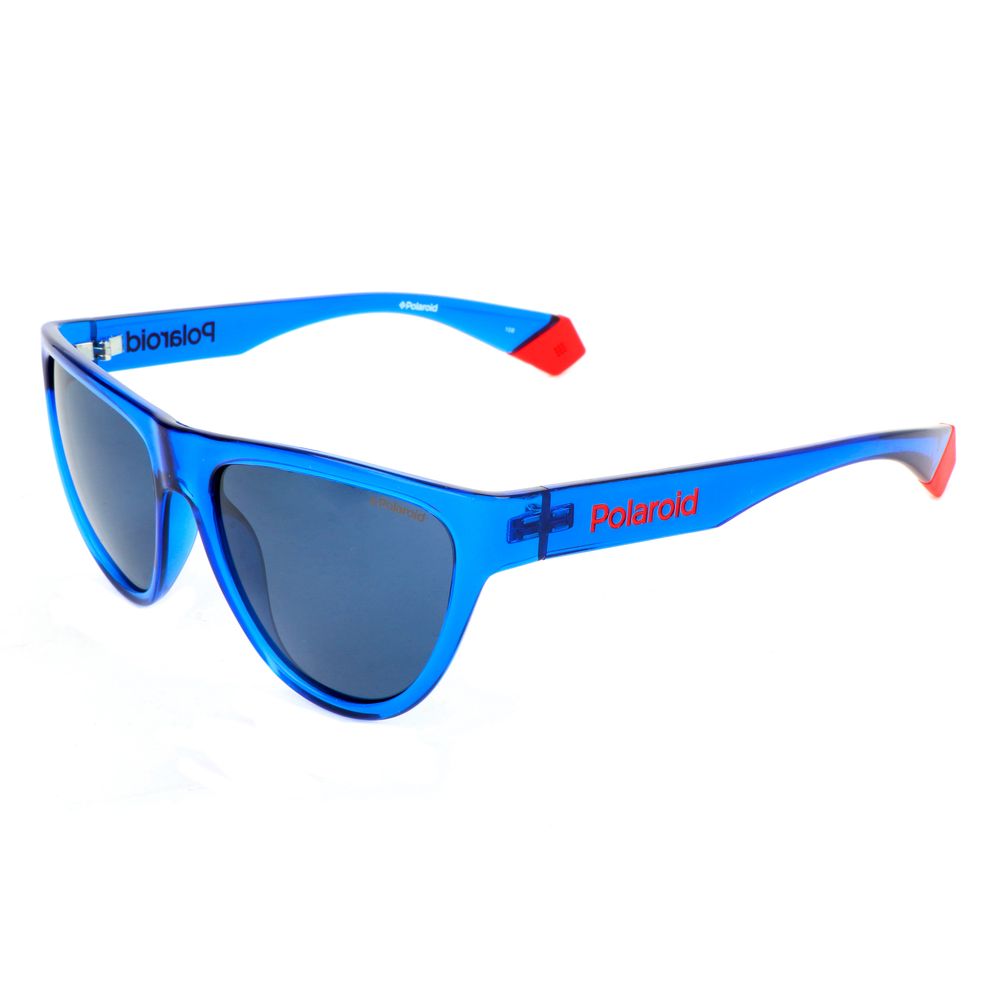 Polaroid Blue Resin Women's Sunglasses