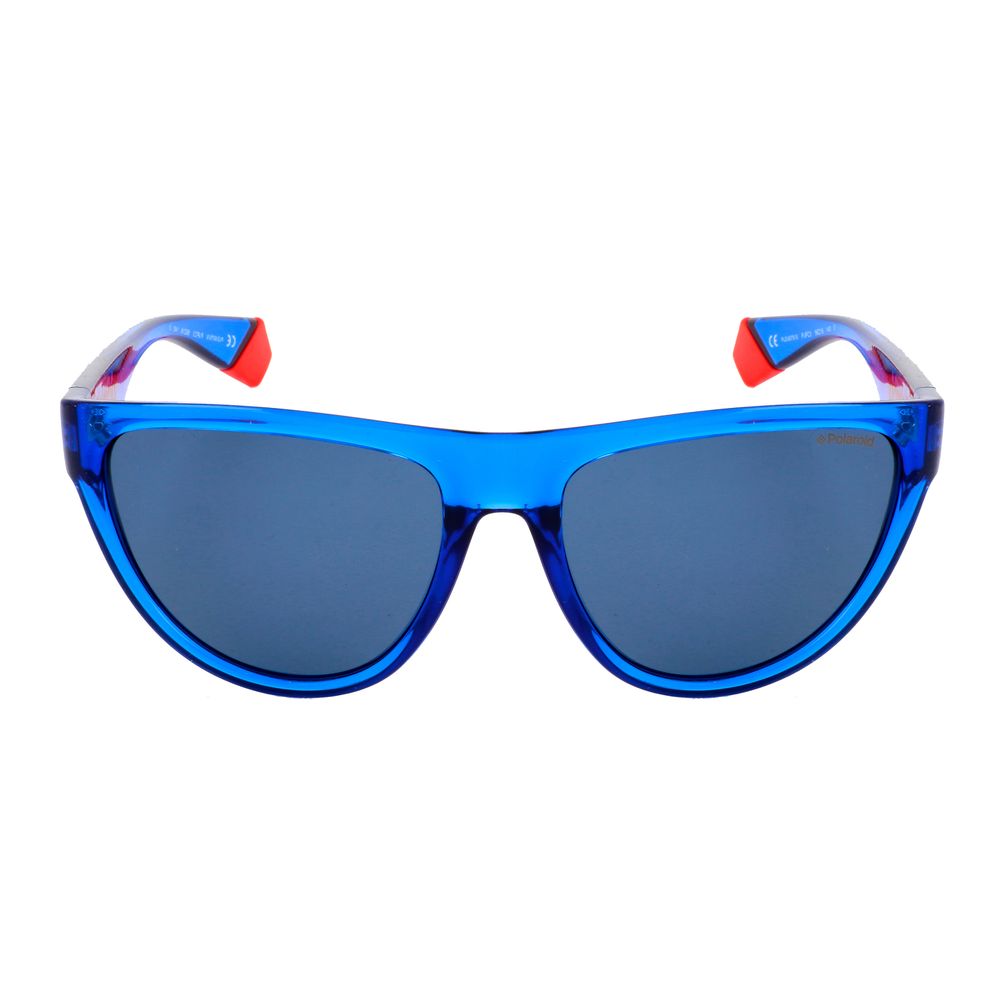 Polaroid Blue Resin Women's Sunglasses