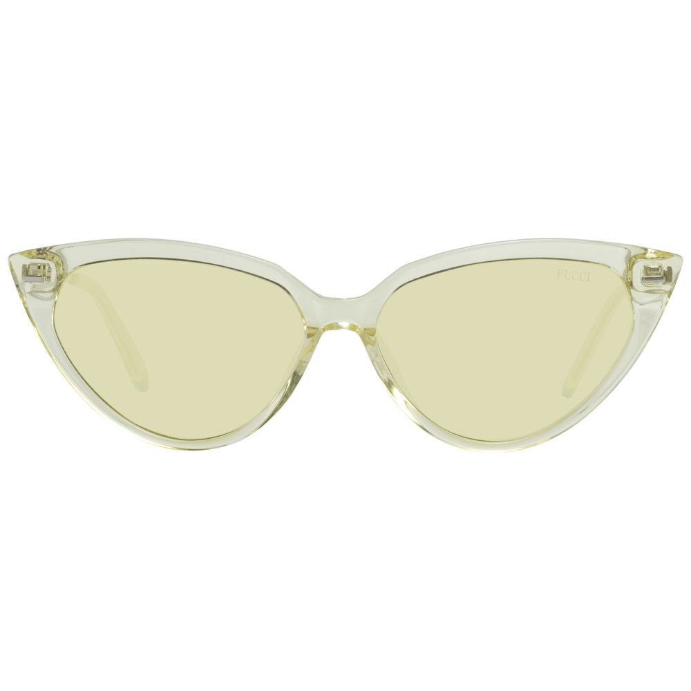 Emilio Pucci Yellow Metal Women's Sunglasses