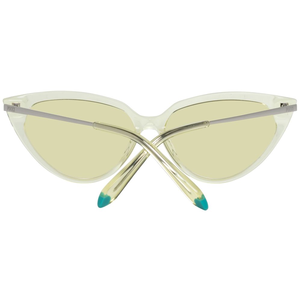 Emilio Pucci Yellow Metal Women's Sunglasses