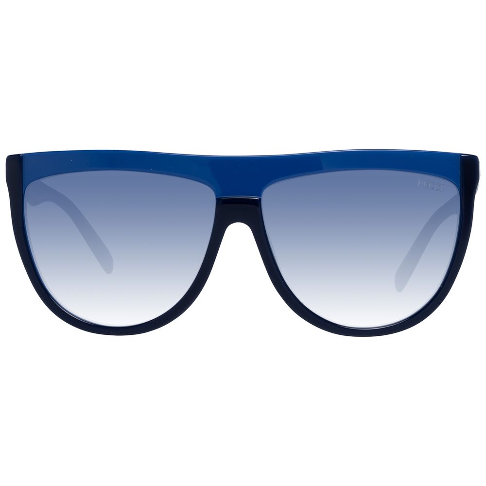 Emilio Pucci Blue Plastic Women's Sunglasses