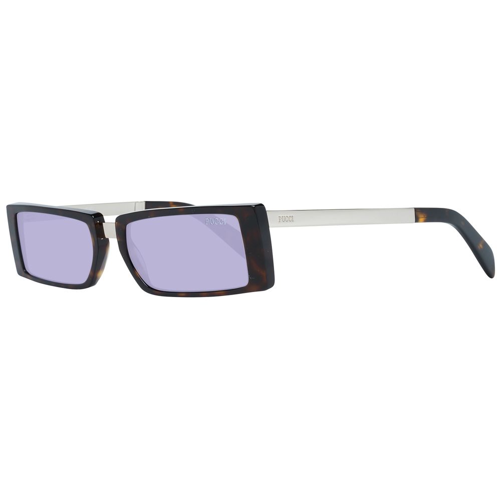 Emilio Pucci Brown Plastic Women's Sunglasses