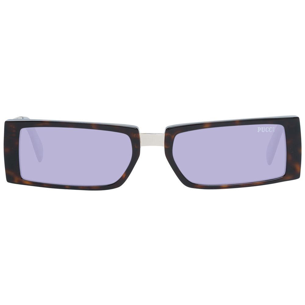 Emilio Pucci Brown Plastic Women's Sunglasses