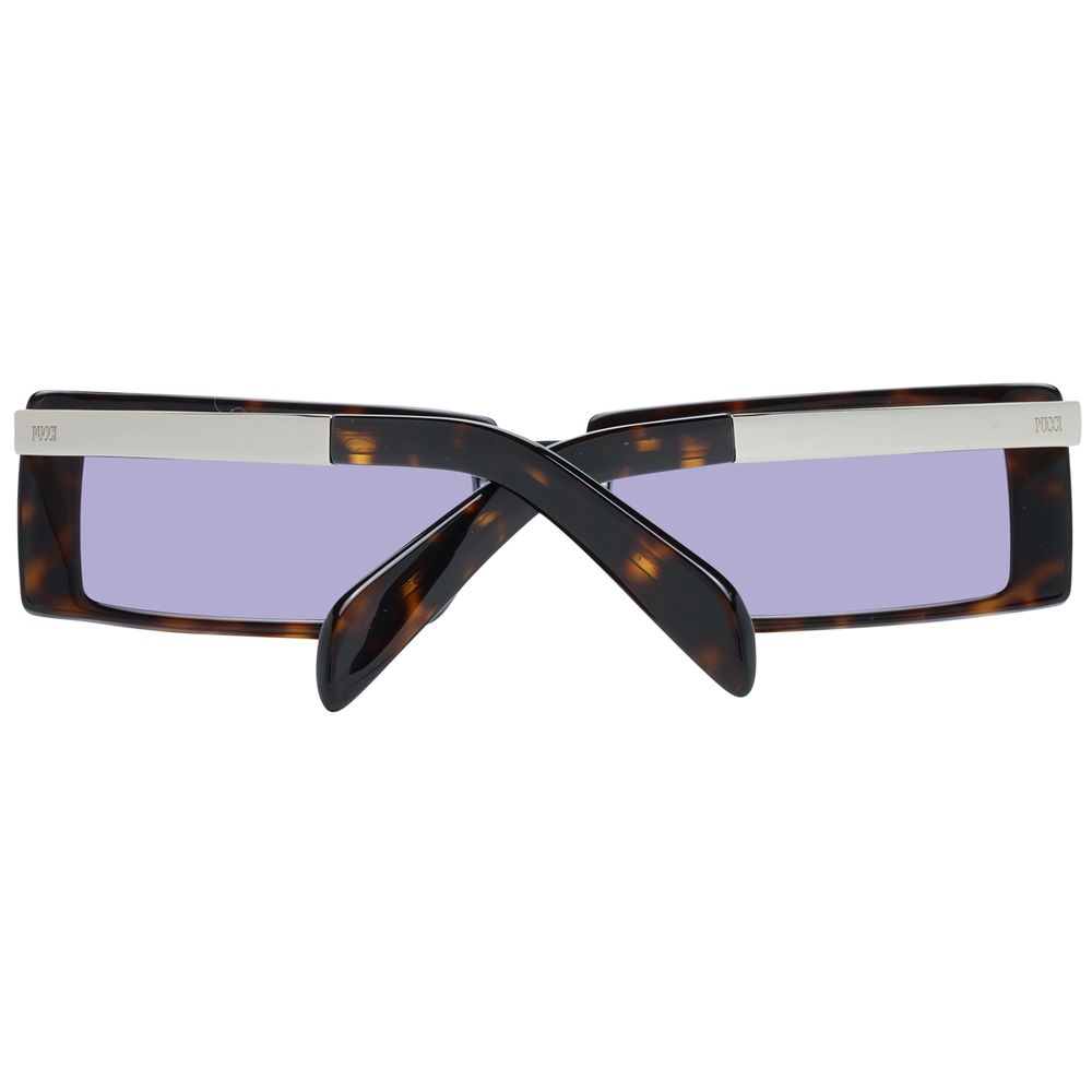 Emilio Pucci Brown Plastic Women's Sunglasses