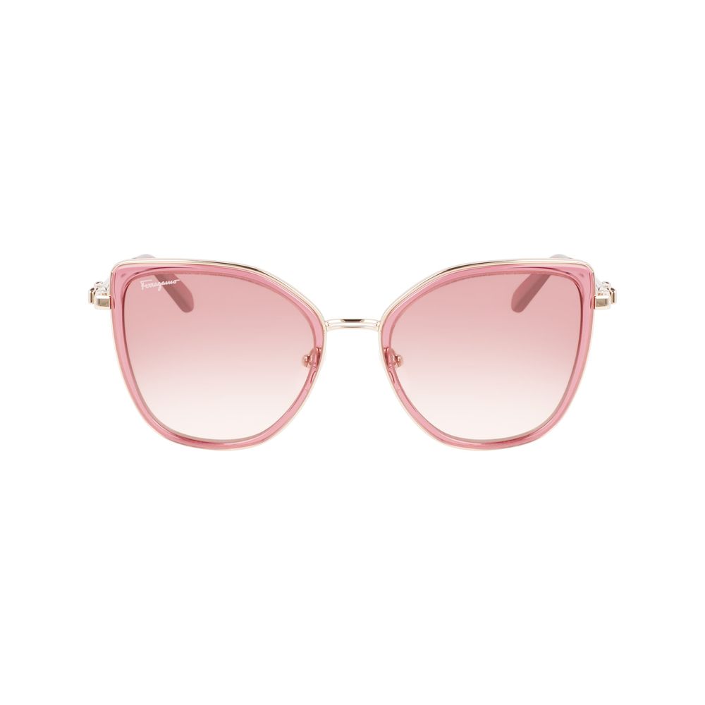 Ferragamo Multicolor Metal Women's Sunglasses