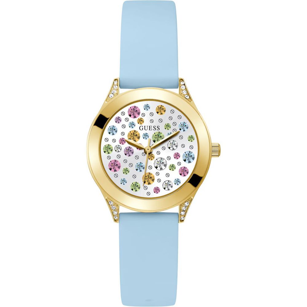 Guess Blue Silicone Women's Watch