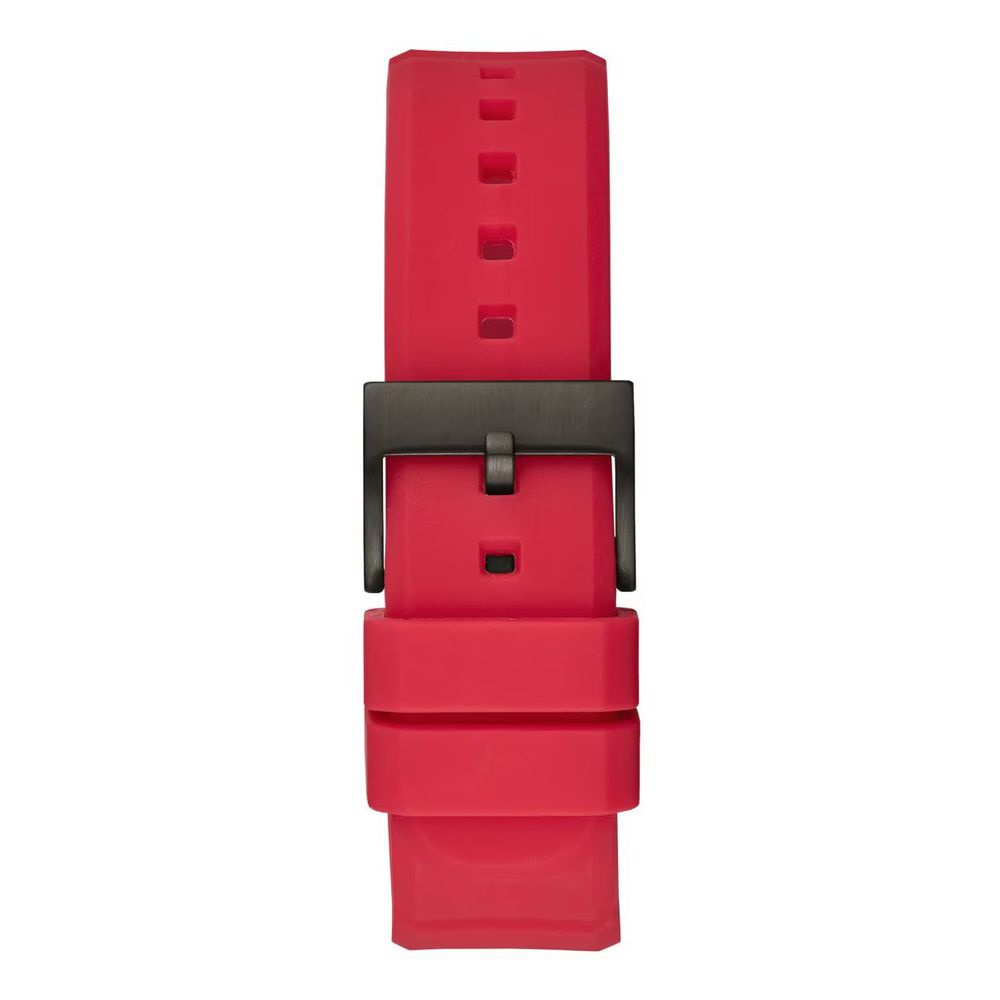 Guess Red Silicone Men's Watch